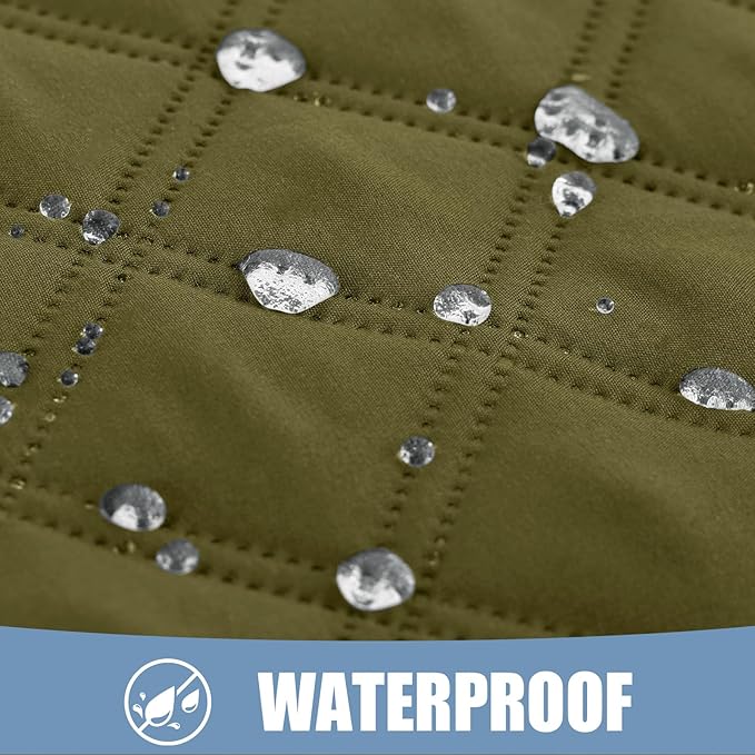 Smiry Waterproof Dog Bed Cover Pet Blanket, Soft Washable Dog Blanket for Furniture Bed Couch Sofa Reversible, Checkered (68"x82", Green/Navy)
