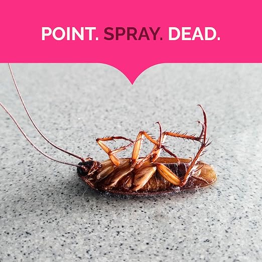 Hot Shot Ant, Roach & Spider Killer, 17.5 Ounces, Kills Roaches and Listed Ants on Contact, Indoor & Outdoor Insecticide Spray, 3 Pack
