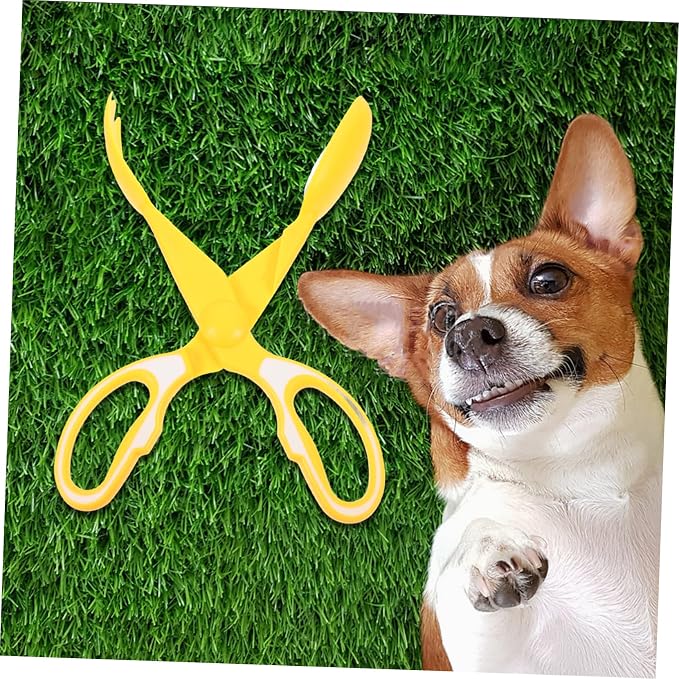 COLLBATH Heavy Duty Dog Poop Scooper with Long Handle Easy pet Waste Picker for Dogs and Cats Sturdy Construction for Reliable Waste Management for Daily Use Yards