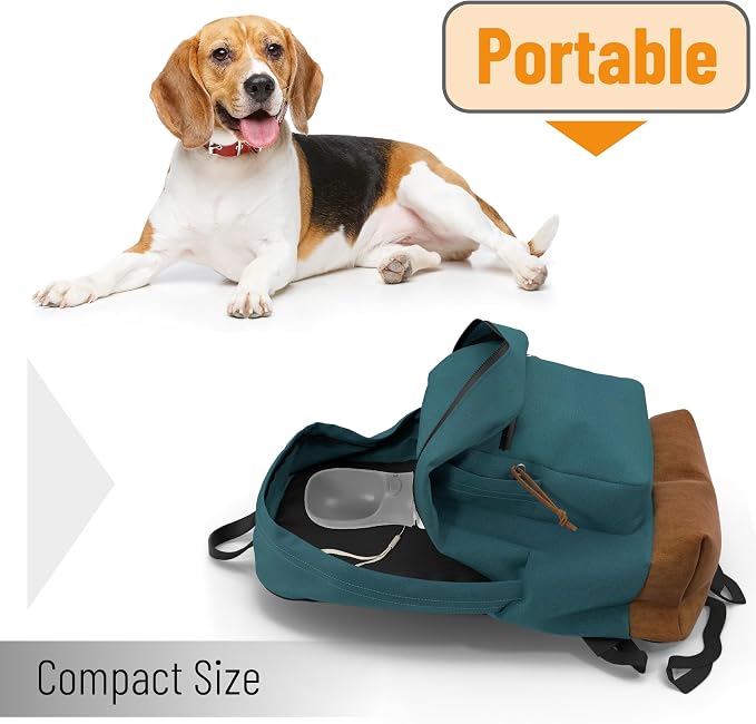 Mr. Pen- Portable Dog Water Bottle, 19 oz, Large | Leak Proof Puppy Water Dispenser with Drinking Feeder for Pets, Outdoor Walking, Hiking, Travel, Not Dishwasher Safe