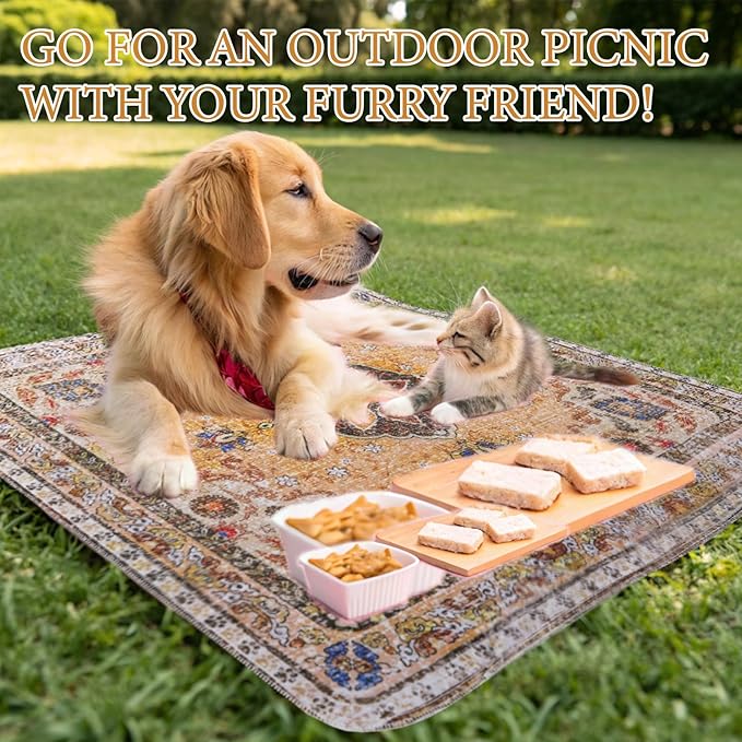 Homimp Washable Pee Pads for Dogs, 2 Pack Reusable Puppy Pads Waterproof, Absorbent and Leakproof Dog Pee Pads, Non Slip Puppy Training Pads, Pet Mat for Floor,Crate,Couch,Whelping,Khaki, 36"x36"