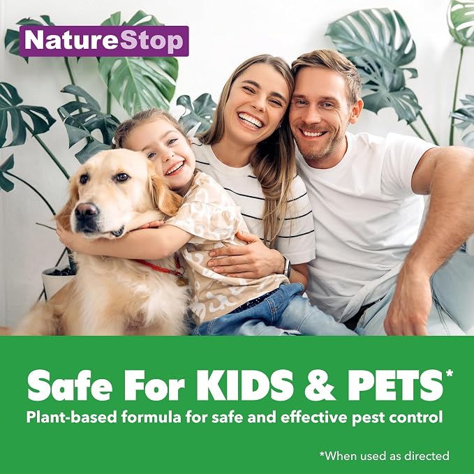 Centipede Repellent Spray for Indoor Use (16oz) | Kills & Deters Centipedes, Plant-Based Active Ingredients, Pet & Family Friendly, For Basements & Bathrooms, Indoor Use