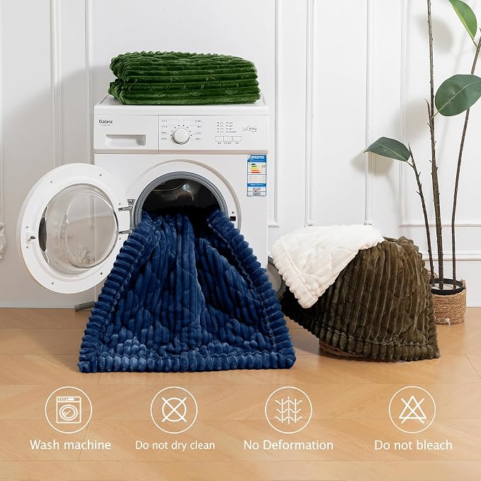 PuTian 100% Waterproof Fuzzy Couch Cover for Dogs Navy Blue 27.6"x27.6" | Pet Friendly Dog Mat for Couch, Waterproof Sofa Protector, Scratch Resistant Furniture Cover for Dogs, Machine Washable