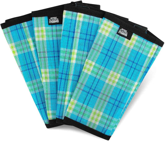 Jeffers Romper Stomper Fly Boots for Horses - Grey, Large – Breathable Mesh Leg Wraps for Insect Protection, Stable Accessories for Summer Turnout, Ride Gear, Horse Hoof & Leg Care - 4 Pack