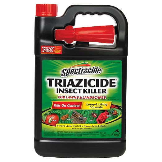 Spectracide Triazicide Insect Killer For Lawns & Landscapes, Ready-to-Use, 1-Gallon, 4-Pack