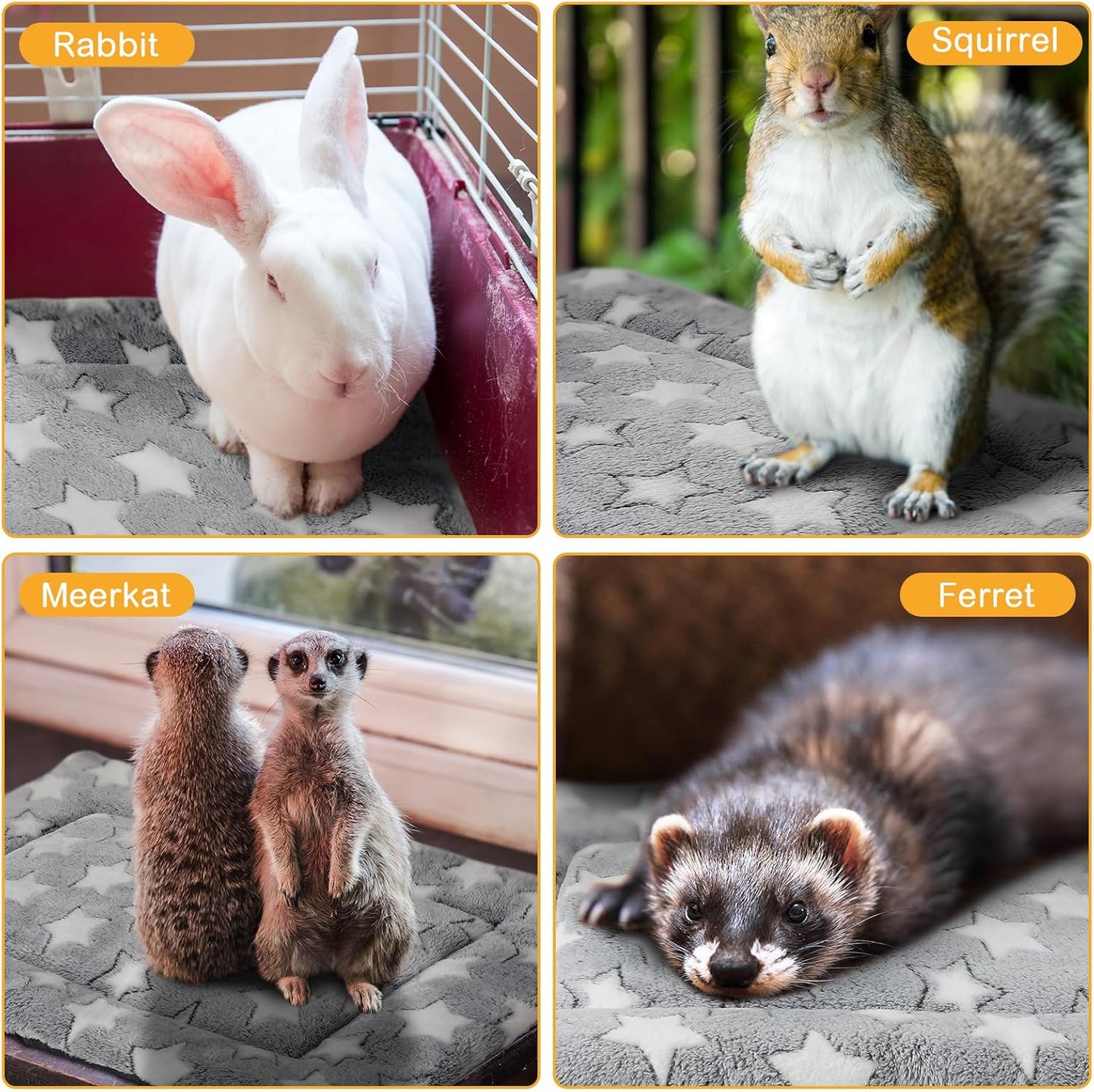 4 Pcs Washable Dog Crate Mat Kennel Pad Replaceable Reversible Pet Bed Pad for Crate Pet, Sleeping Mat for Small, Medium, Large Dog Machine Washable(18 x 14 x 1.6 Inch,Gray)