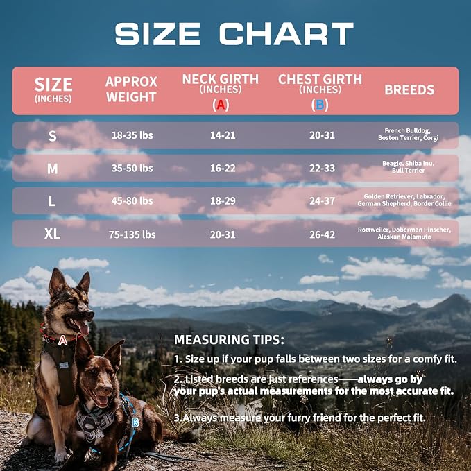 Auroth Tactical Pet Harness for Small Medium Large Dogs No Pull Adjustable, Reflective K9 Working Training Easy Control Vest Military Service Dog, Large, Pink Camo