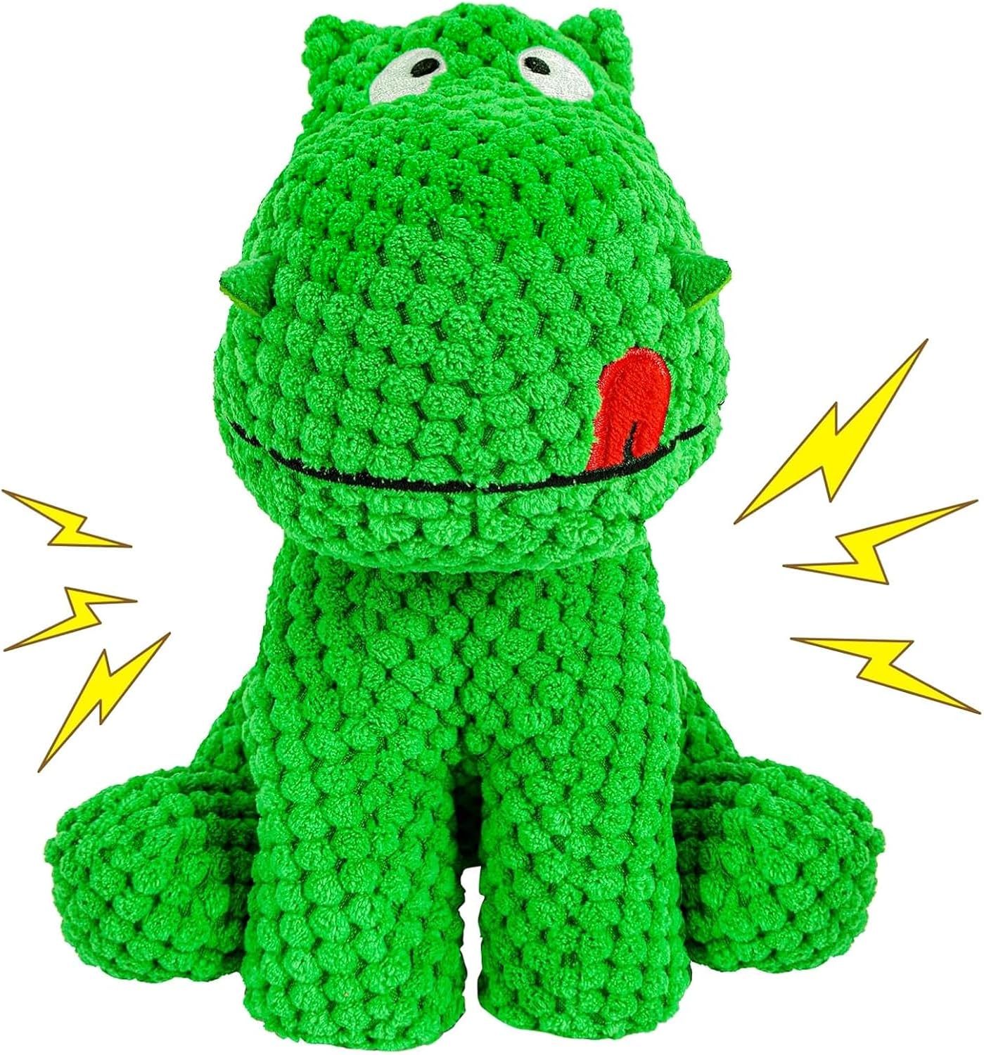 Plush Dog Toys for Large Dogs, Squeaky Dog Toys to Keep Them Busy, Tough Chew Toys for Dogs, Interactive Stuffed Dog Toy for Large Medium Small Breed, Pet Toy