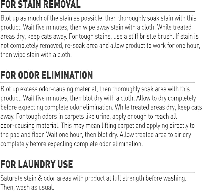 Nature’s Miracle Set-In Stain Destroyer Dog, 32 Ounces, Oxy Formula With Orange Scent