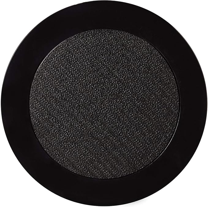 HealthSmart 360 Degree Swivel Seat Cushion, Chair Assist for Elderly, Swivel Seat Cushion for Car, Twisting Disc, Black with Tan Stripe, 15 Inches in Diameter