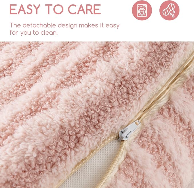 Hollypet Cat Bed Small Dog Orthopedic Couch Beds for Pets up to 20 lbs | Fluffy Multifunctional Double-Layer Warming Kitten Pet Couch Orthopedic Beds with Machine Washable Cover and Non-Slip Bottom