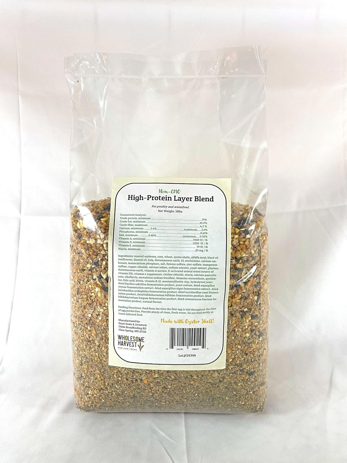 Non-GMO High-Protein Layer Blend 10 lb