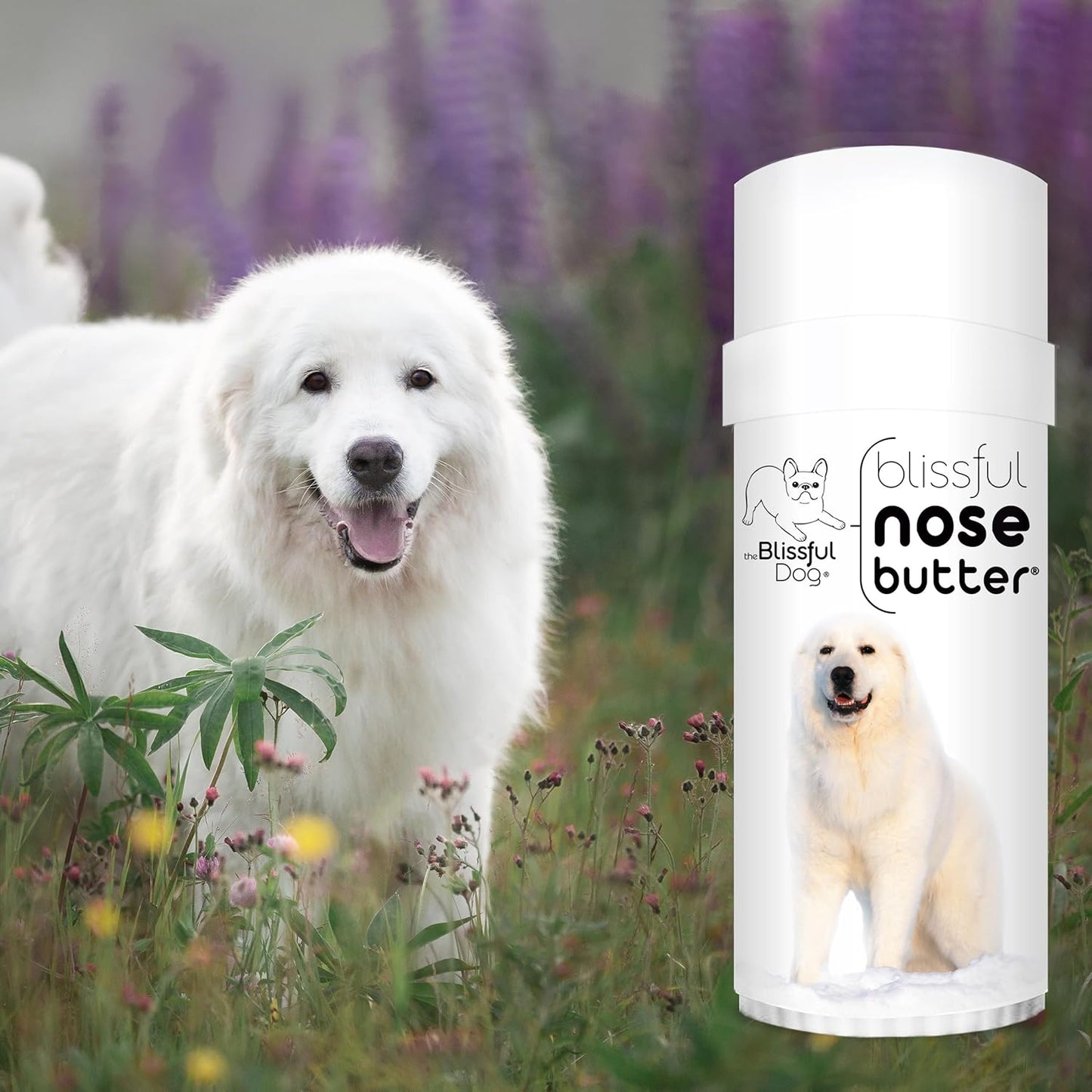 The Blissful Dog Great Pyrenees Unscented Nose Butter