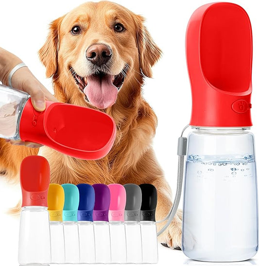 Mr. Pen- Portable Dog Water Bottle, 19 oz, Large | Leak Proof Puppy Water Dispenser with Drinking Feeder for Pets, Outdoor Walking, Hiking, Travel, Not Dishwasher Safe