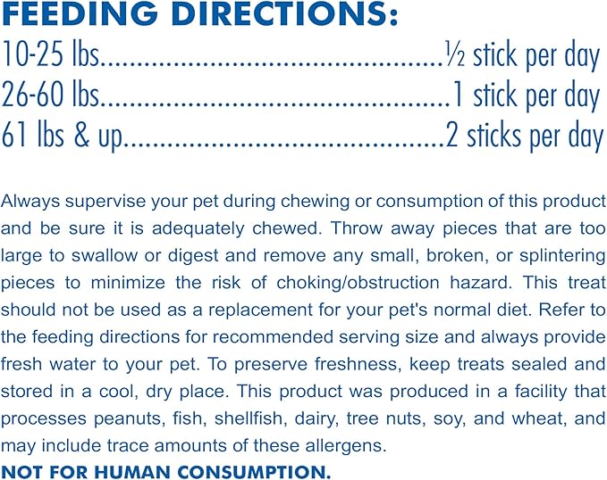 N-Bone FLOSSta Dual Action Dental Chews Mint Flavor, 6.4-oz Bag