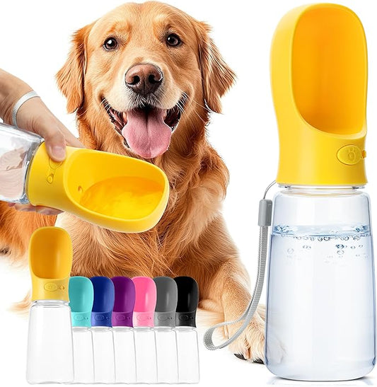 Mr. Pen- Portable Dog Water Bottle, 19 oz, Large | Leak Proof Puppy Water Dispenser with Drinking Feeder for Pets, Outdoor Walking, Hiking, Travel, Not Dishwasher Safe