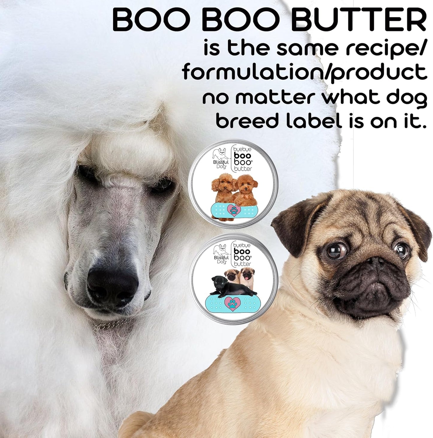 The Blissful Dog Puggle Boo Boo Butter, 2-Ounce