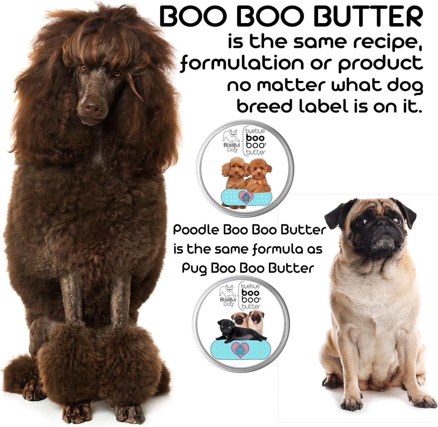 The Blissful Dog Leonberger Boo Boo Butter, 2-Ounce