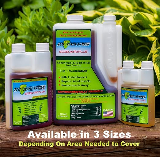 Mosquito Fogger Yard Spray, Natural Tick Control, 16oz