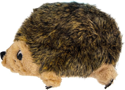 Outward Hound Hedgehogz Stuffed Dog Toy – Soft Plush Hedgehog, Grunts & Squeaks, Medium, 9" x 5" x 6.5"