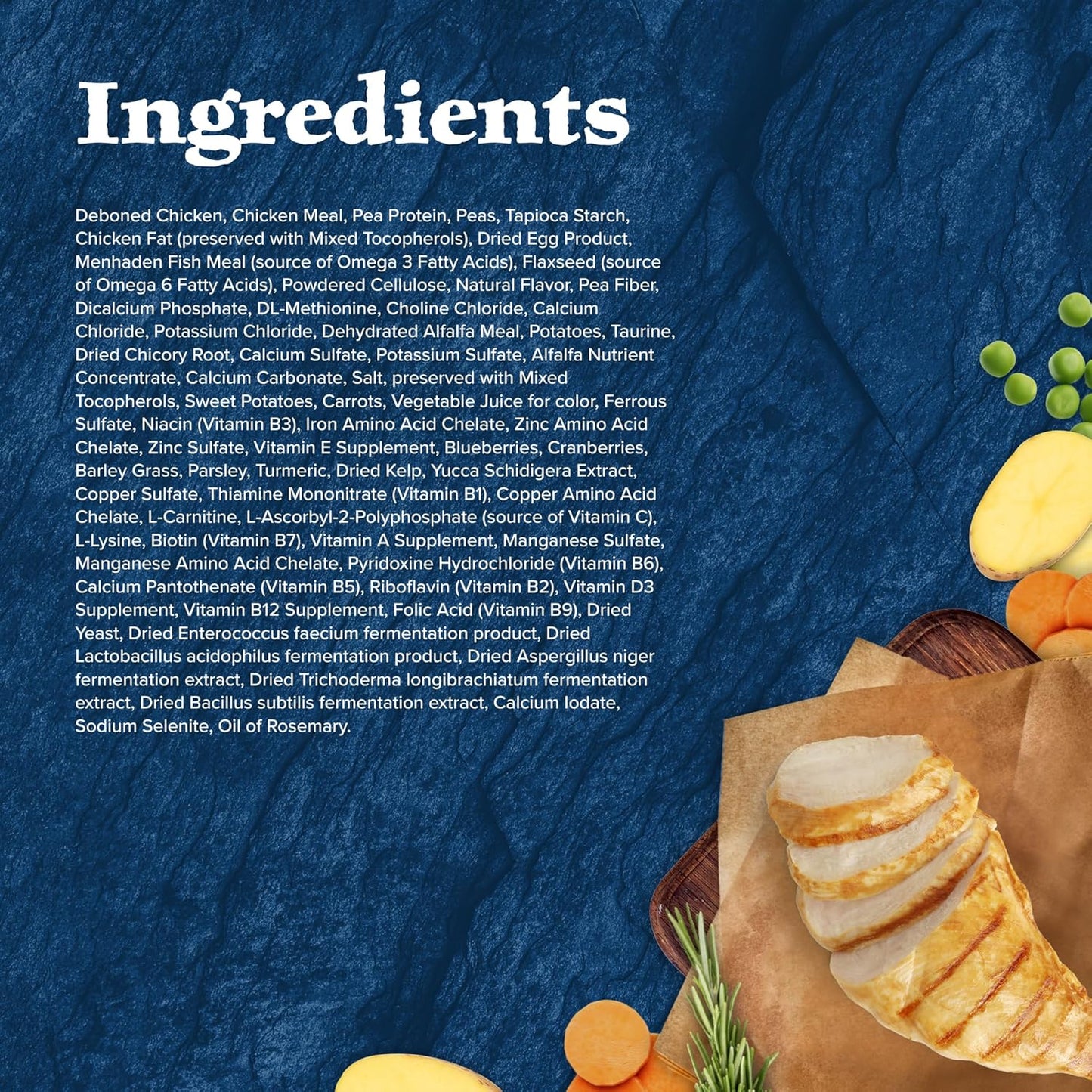 Blue Buffalo Wilderness High Protein, Natural Adult Indoor Dry Cat Food, Chicken 15-lb