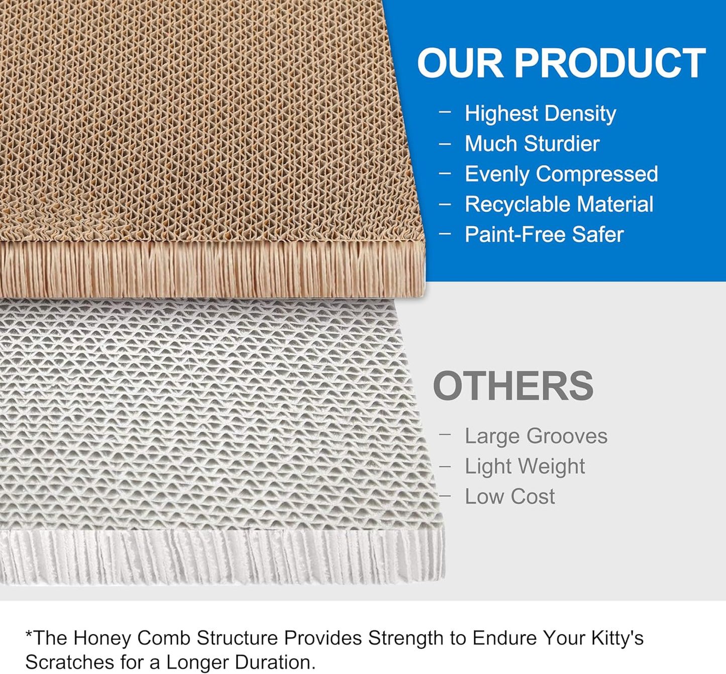 Slope Cut Ball Cat Scraper Combination - Durable Cat Leisure Bed - Indoor Scraper and Play House - Corrugated Toy Cat Birthday - 17.1L*7.4W*6.5H