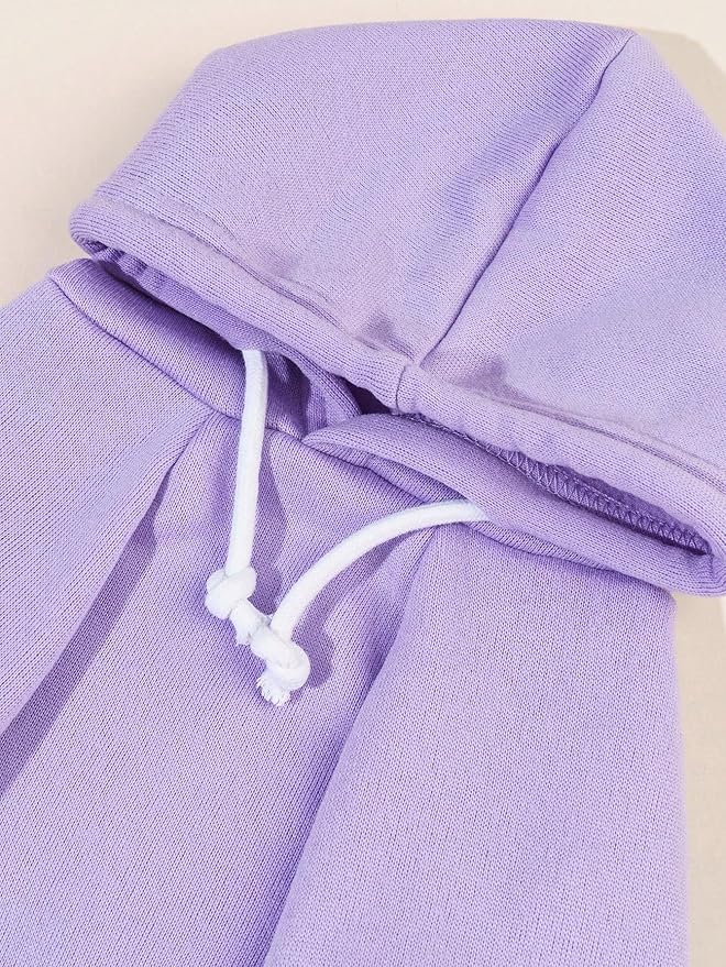 QWINEE Basic Dog Hoodie Sweatshirt Puppy Sweater Warm Cat Costumes Pet Clothes for Chihuahua Puppy Kitten Small Medium Dogs Mauve Purple Medium